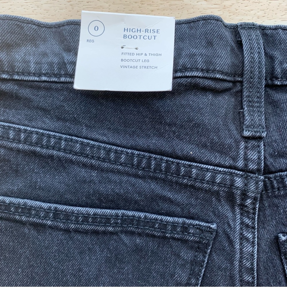 Universal Thread black high rise bootcut jeans size 0/25 Regular - Picture 5 of 8